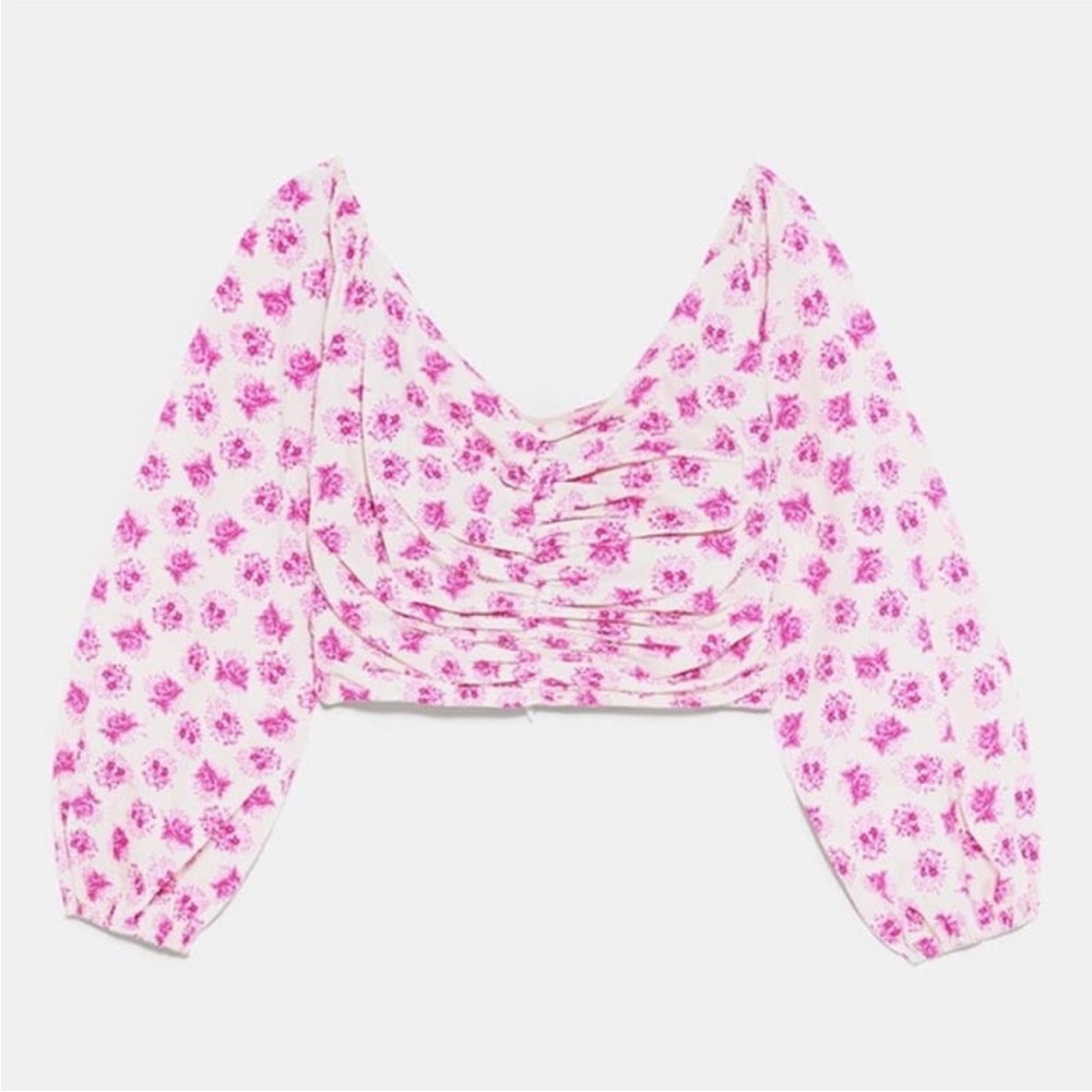Zara | Blogger’s favourite pink crop top - Picture 9 of 16